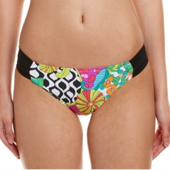 Trina Turk Other - Trina Turk balboa neon floral bikini swim bottoms